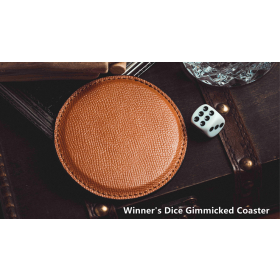 Winner's Dice Gimmicked Coaster (Gimmicks and Online Instructions) by Secret Factory