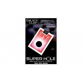SUPER HOLE (RED) by Mickael Chatelain