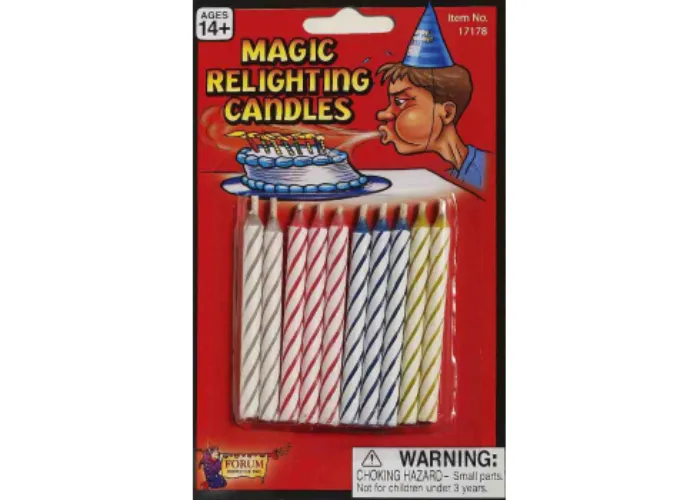 Birthday candles - Nicht ausblasbare Geburtstagskerzen