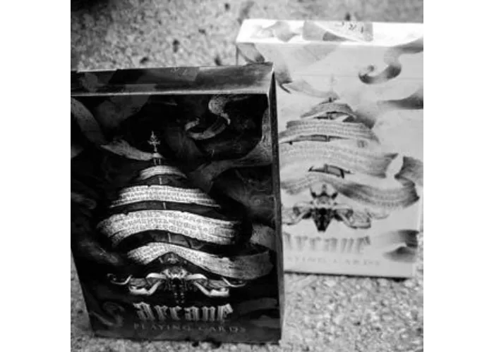 Arcane Playing Cards schwarz