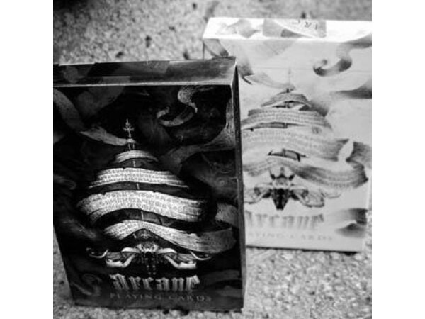 Arcane Playing Cards schwarz