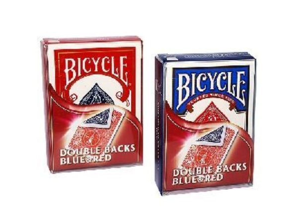 Bicycle deck - Double Back (red/blue)