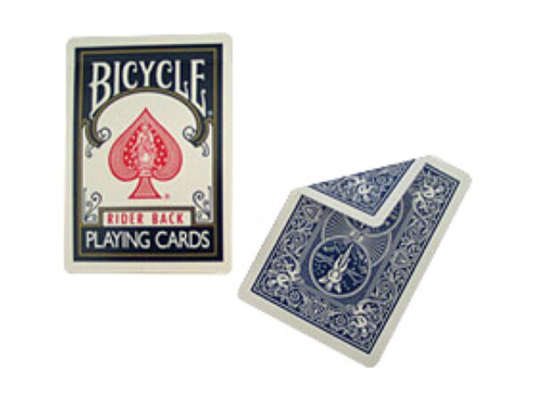 Bicycle deck - Double Back blue