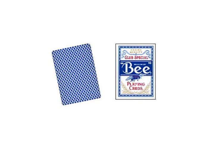 Cards Bee Poker size (Blue)