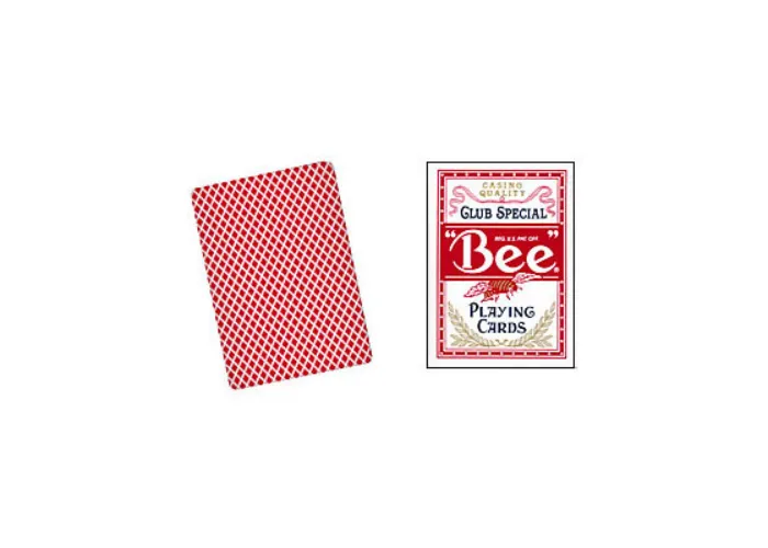 Cards Bee Poker size (Red)