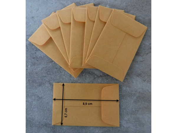 Manila Envelopes (20 Stück) in drei Grössen