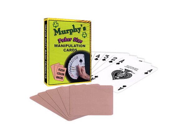 Manipulation Cards(POKER SIZE/ FLESH COLOR BACKS)by Trevor Duffy