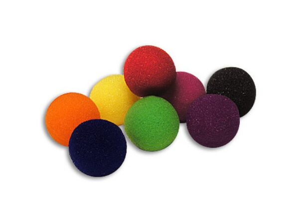 1.5" Schaumstoffbälle 4 cm - (Super Soft) gelb