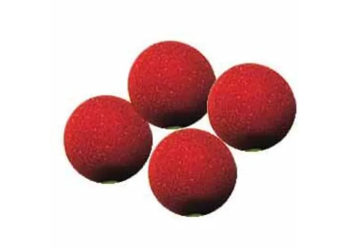 Schaumstoffbälle 7 cm - (Super Soft) rot (4 Bälle) 3"