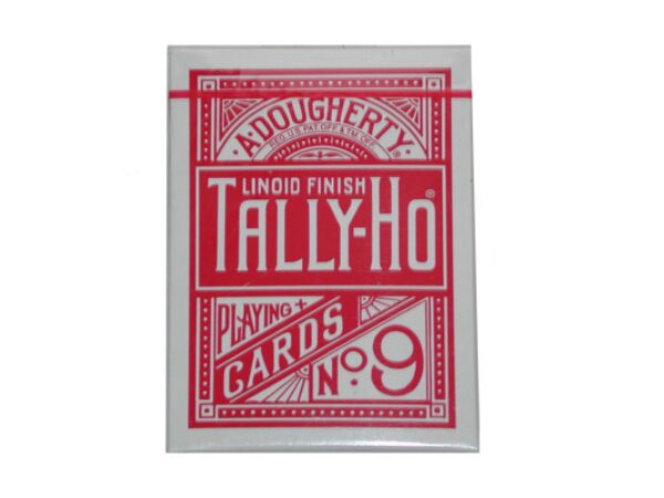 Tally Ho Fan Back Poker Deck (rot)