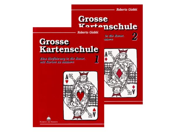 Buchset: Grosse Kartenschule Band 1 + 2 von Roberto Giobbi