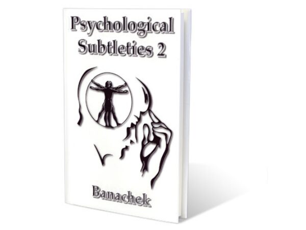 Psychological Subtleties Vol. 2 by Banachek - Book