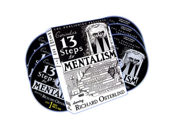 13 Steps To Mentalism (6 DVDs) - Richard Osterlind (DVD)