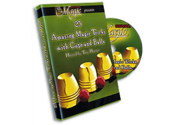 25 Amazing Tricks with Cups and Balls (DVD)