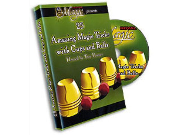 25 Amazing Tricks with Cups and Balls (DVD)