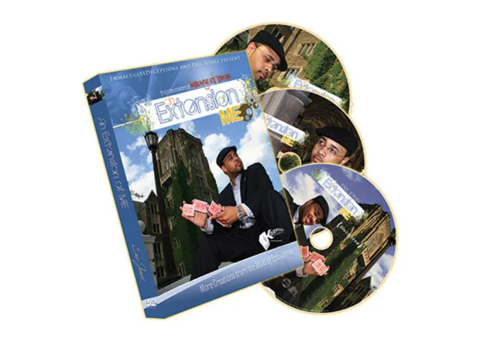 Eric Jones Set: Mirage et Trois and Extension of Me (includes Karate Coin) by Eric Jones and Kozmomagic - DVD