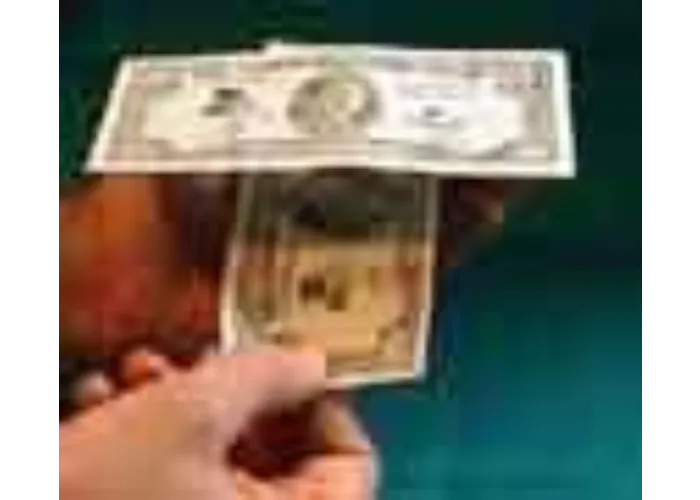 Schwebender Geldschein (Floating Currency)