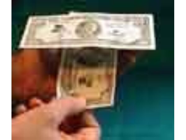 Schwebender Geldschein (Floating Currency)