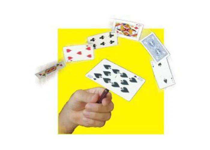 Mid-Air Card Stab by John Kennedy