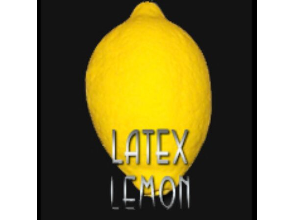 Latex Zitrone