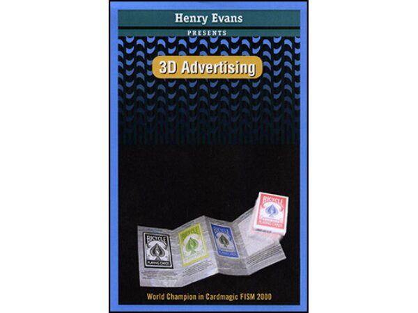 3d Advertising by Henry Evans