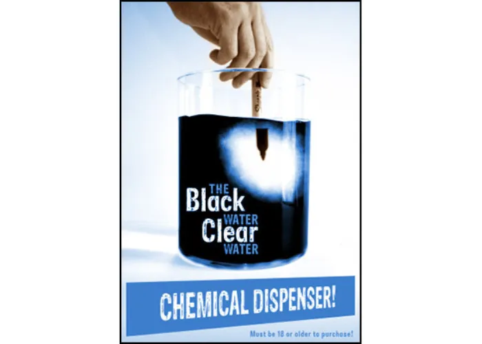 Black Water Clear Water Dispenser