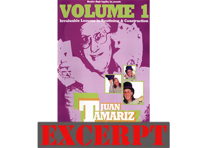 Follow The Leader video DOWNLOAD (Excerpt of Lessons in Magic Volume 1 by Juan Tamariz - DVD)