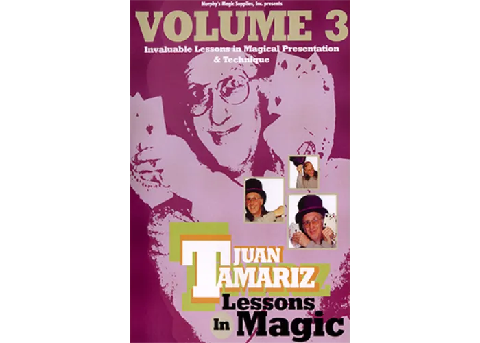 Lessons in Magic Volume 3 by Juan Tamariz video DOWNLOAD