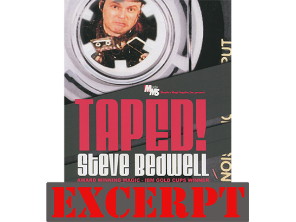 Parked Card! video DOWNLOAD (Excerpt Taped! by Steve Bedwell - DVD)