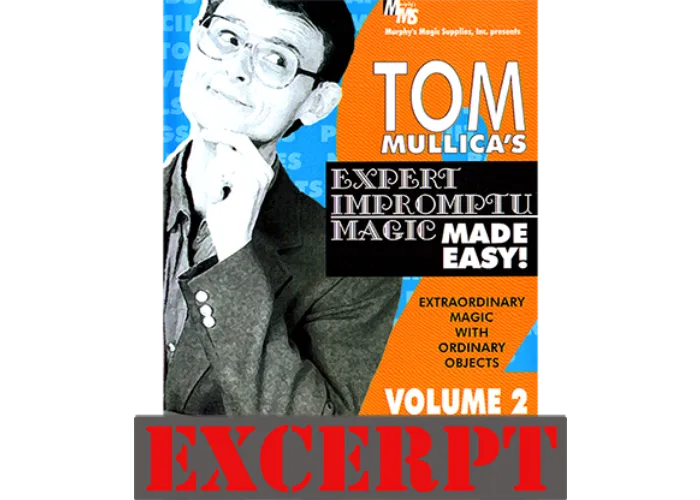The Indian Bean Mystery video DOWNLOAD (Excerpt of Mullica Expert Impromptu Magic Made Easy Tom Mullica- #2, DVD)