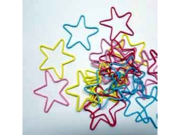 Rubber Band shape star - Gummibänder Sternform