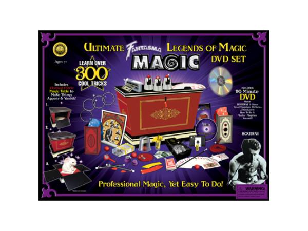 Legends of Magic (With DVD) by Fantasma Magic