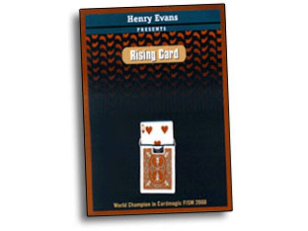 Rising Card (Red) by Henry Evans