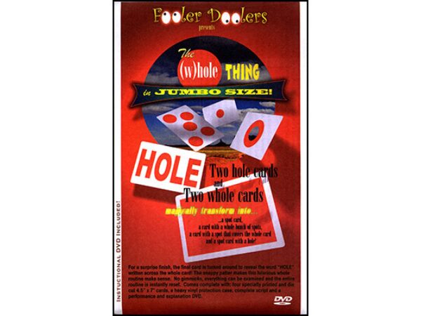 The (W)hole Thing (With Cards and DVD) by Fooler Dooler