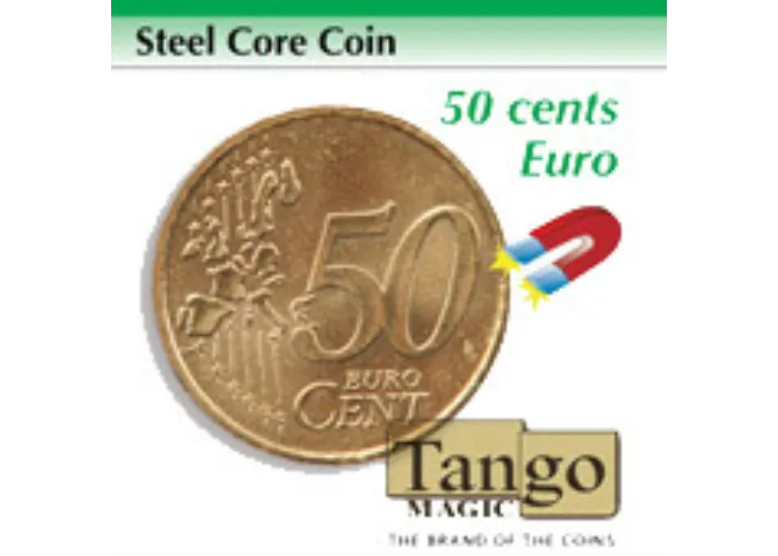 Steel Core Coin (50 Cent Euro) by Tango -Trick (E0022)- mit Stahlkern