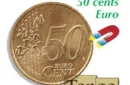 Steel Core Coin (50 Cent Euro) by Tango -Trick (E0022)- mit Stahlkern – Image 1