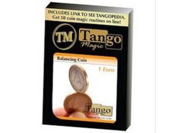 Balancing Coin (1 Euro) by Tango Magic- Trick (E0049)