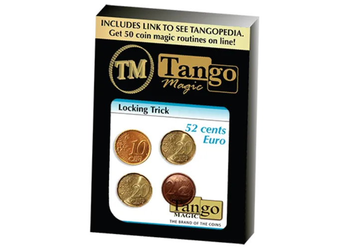 Locking Trick 52 cents Euro by Tango - Trick (E0059)