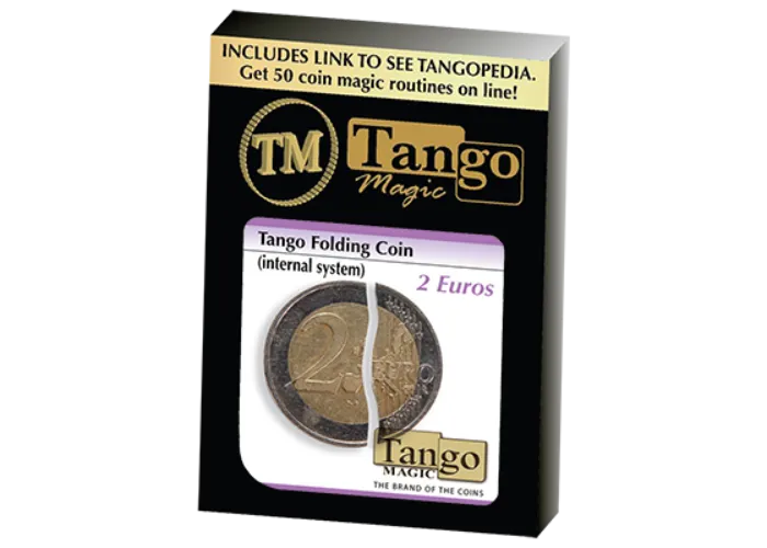 Tango Folding Coin 2 Euro Internal System by Tango-Trick (E0039 - Faltmünze