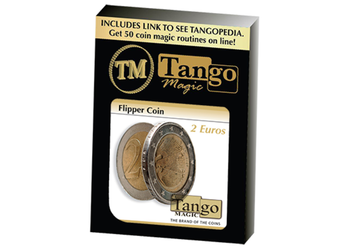 Flipper Coin 2 Euro by Tango Magic - Trick (E0036)
