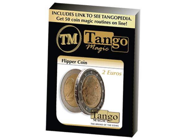 Flipper Coin 2 Euro by Tango Magic - Trick (E0036)