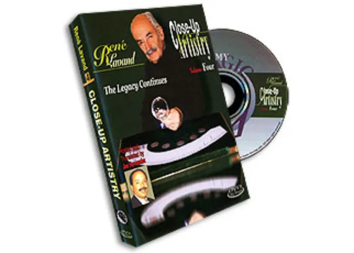 Close-Up Artistry by Rene Lavand Vol 4 (DVD)