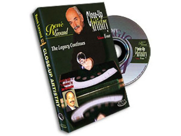 Close-Up Artistry by Rene Lavand Vol 4 (DVD)