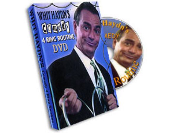Comedy 4 Ring Routine  by Whit Haydn (DVD)
