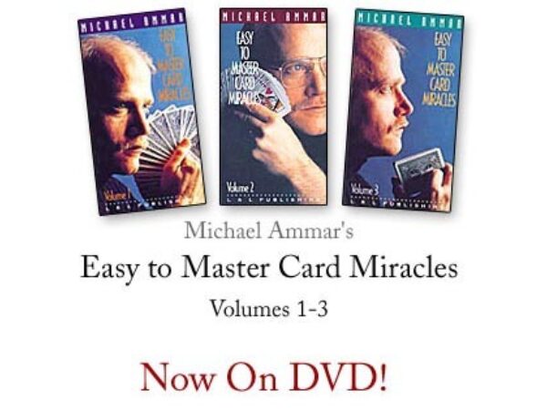 Easy to Master Card Miracles Volume 2 by Michael Ammar video DOWNLOAD