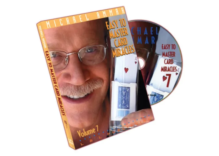 Easy to master card miracles by Michael Ammar Vol 7 (DVD)