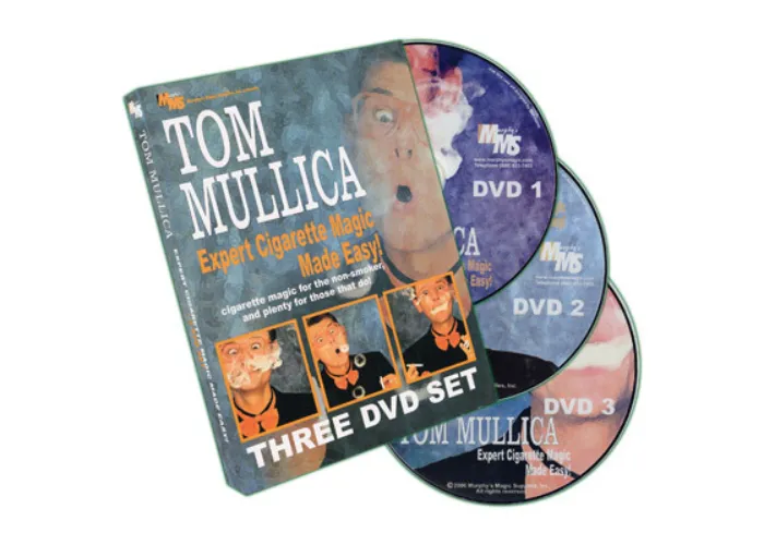 Expert Cigarette Magic Made Easy - 3 DVD Set by Tom Mullica