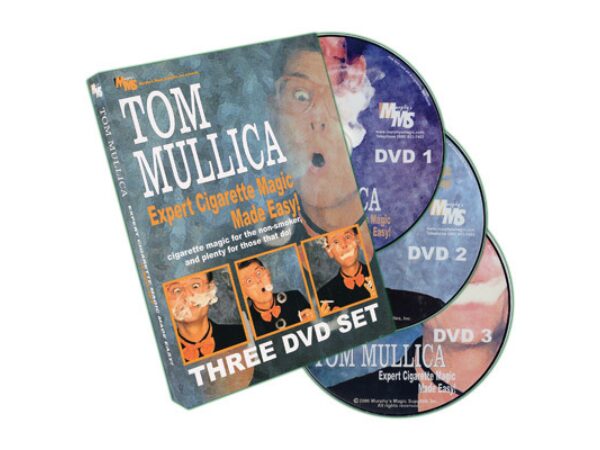 Expert Cigarette Magic Made Easy - 3 DVD Set by Tom Mullica