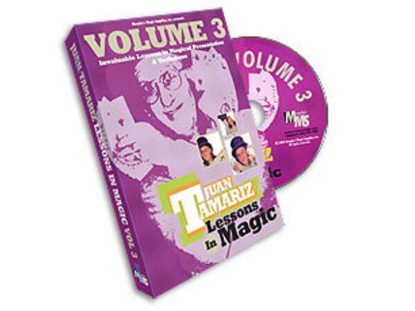 Lessons in Magic by Juan Tamariz Vol 3 (DVD)