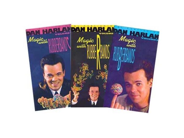 Magic with Rubberbands by Dan Harlan Vol 2 (DVD)